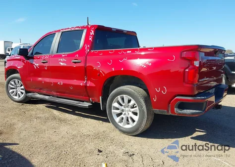 2022 Chevrolet Silverado 1500 Ltd 2Wd Short Bed Custom из США, поврежденный, VIN 3GCPWBEK2NG163979
